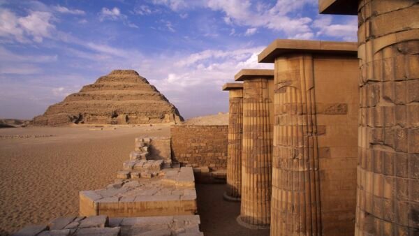 Egypt, Near Cairo, Sakkara, Step Pyramid, 2686 Bc, Oldest
